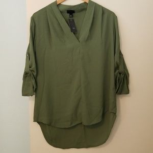 Army Green Blouse